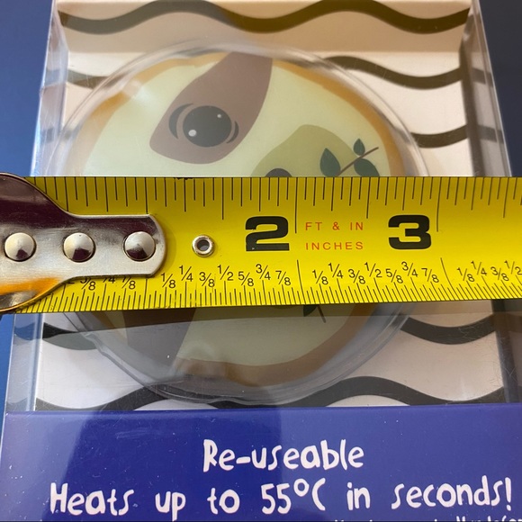 Sleepy Sloth Hand warmers - 2 in package NWT - Picture 4 of 6